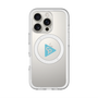 スリムプロテクションプレミアムケース with MagSafe［ オリジナル - caseplayロゴ - ライトブルー/C ］
