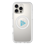 スリムプロテクションプレミアムケース with MagSafe［ オリジナル - caseplayロゴ - ライトブルー/C ］