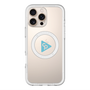 スリムプロテクションプレミアムケース with MagSafe［ オリジナル - caseplayロゴ - ライトブルー/C ］