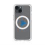 スリムプロテクションプレミアムケース with MagSafe［ オリジナル - caseplayロゴ - ブルー/C ］