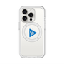 スリムプロテクションプレミアムケース with MagSafe［ オリジナル - caseplayロゴ - ブルー/C ］