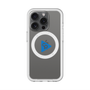 スリムプロテクションプレミアムケース with MagSafe［ オリジナル - caseplayロゴ - ブルー/C ］