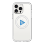 スリムプロテクションプレミアムケース with MagSafe［ オリジナル - caseplayロゴ - ブルー/C ］