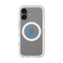 スリムプロテクションプレミアムケース with MagSafe［ オリジナル - caseplayロゴ - ブルー/C ］