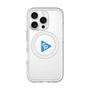 スリムプロテクションプレミアムケース with MagSafe［ オリジナル - caseplayロゴ - ブルー/C ］