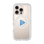 スリムプロテクションプレミアムケース with MagSafe［ オリジナル - caseplayロゴ - ブルー/C ］