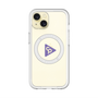 スリムプロテクションプレミアムケース with MagSafe［ オリジナル - caseplayロゴ - パープル/C ］