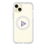 スリムプロテクションプレミアムケース with MagSafe［ オリジナル - caseplayロゴ - パープル/C ］