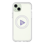 スリムプロテクションプレミアムケース with MagSafe［ オリジナル - caseplayロゴ - パープル/C ］