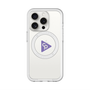 スリムプロテクションプレミアムケース with MagSafe［ オリジナル - caseplayロゴ - パープル/C ］