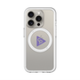スリムプロテクションプレミアムケース with MagSafe［ オリジナル - caseplayロゴ - パープル/C ］