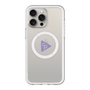 スリムプロテクションプレミアムケース with MagSafe［ オリジナル - caseplayロゴ - パープル/C ］