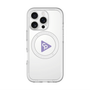 スリムプロテクションプレミアムケース with MagSafe［ オリジナル - caseplayロゴ - パープル/C ］