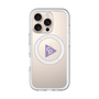 スリムプロテクションプレミアムケース with MagSafe［ オリジナル - caseplayロゴ - パープル/C ］
