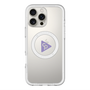 スリムプロテクションプレミアムケース with MagSafe［ オリジナル - caseplayロゴ - パープル/C ］