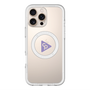スリムプロテクションプレミアムケース with MagSafe［ オリジナル - caseplayロゴ - パープル/C ］