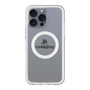 スリムプロテクションプレミアムケース with MagSafe［ オリジナル - caseplayロゴ - ブラック/D ］