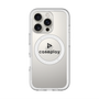 スリムプロテクションプレミアムケース with MagSafe［ オリジナル - caseplayロゴ - ブラック/D ］