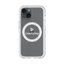 スリムプロテクションプレミアムケース with MagSafe［ オリジナル - caseplayロゴ - ホワイト/D ］