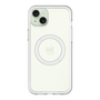 スリムプロテクションプレミアムケース with MagSafe［ オリジナル - caseplayロゴ - ホワイト/D ］