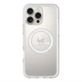 スリムプロテクションプレミアムケース with MagSafe［ オリジナル - caseplayロゴ - ホワイト/D ］