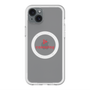 スリムプロテクションプレミアムケース with MagSafe［ オリジナル - caseplayロゴ - レッド/D ］
