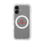 スリムプロテクションプレミアムケース with MagSafe［ オリジナル - caseplayロゴ - レッド/D ］
