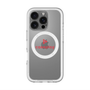 スリムプロテクションプレミアムケース with MagSafe［ オリジナル - caseplayロゴ - レッド/D ］