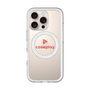 スリムプロテクションプレミアムケース with MagSafe［ オリジナル - caseplayロゴ - レッド/D ］
