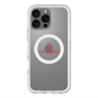 スリムプロテクションプレミアムケース with MagSafe［ オリジナル - caseplayロゴ - レッド/D ］