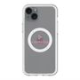 スリムプロテクションプレミアムケース with MagSafe［ オリジナル - caseplayロゴ - ピンク/D ］