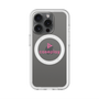 スリムプロテクションプレミアムケース with MagSafe［ オリジナル - caseplayロゴ - ピンク/D ］