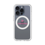 スリムプロテクションプレミアムケース with MagSafe［ オリジナル - caseplayロゴ - ピンク/D ］
