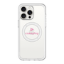 スリムプロテクションプレミアムケース with MagSafe［ オリジナル - caseplayロゴ - ピンク/D ］