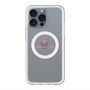スリムプロテクションプレミアムケース with MagSafe［ オリジナル - caseplayロゴ - ピンク/D ］