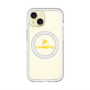 スリムプロテクションプレミアムケース with MagSafe［ オリジナル - caseplayロゴ - イエロー/D ］