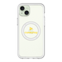 スリムプロテクションプレミアムケース with MagSafe［ オリジナル - caseplayロゴ - イエロー/D ］