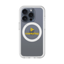 スリムプロテクションプレミアムケース with MagSafe［ オリジナル - caseplayロゴ - イエロー/D ］