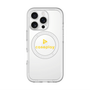 スリムプロテクションプレミアムケース with MagSafe［ オリジナル - caseplayロゴ - イエロー/D ］
