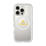 スリムプロテクションプレミアムケース with MagSafe［ オリジナル - caseplayロゴ - イエロー/D ］