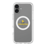 スリムプロテクションプレミアムケース with MagSafe［ オリジナル - caseplayロゴ - イエロー/D ］