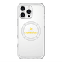 スリムプロテクションプレミアムケース with MagSafe［ オリジナル - caseplayロゴ - イエロー/D ］
