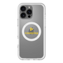 スリムプロテクションプレミアムケース with MagSafe［ オリジナル - caseplayロゴ - イエロー/D ］
