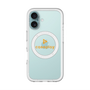 スリムプロテクションプレミアムケース with MagSafe［ オリジナル - caseplayロゴ - オレンジ/D ］