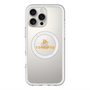 スリムプロテクションプレミアムケース with MagSafe［ オリジナル - caseplayロゴ - オレンジ/D ］