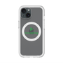 スリムプロテクションプレミアムケース with MagSafe［ オリジナル - caseplayロゴ - グリーン/D ］