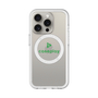 スリムプロテクションプレミアムケース with MagSafe［ オリジナル - caseplayロゴ - グリーン/D ］