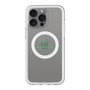 スリムプロテクションプレミアムケース with MagSafe［ オリジナル - caseplayロゴ - グリーン/D ］