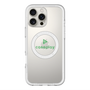 スリムプロテクションプレミアムケース with MagSafe［ オリジナル - caseplayロゴ - グリーン/D ］