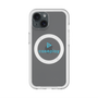 スリムプロテクションプレミアムケース with MagSafe［ オリジナル - caseplayロゴ - ライトブルー/D ］